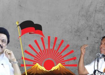 Hindu hating DMK openly accepts Mandir breaking spree on their shoulders