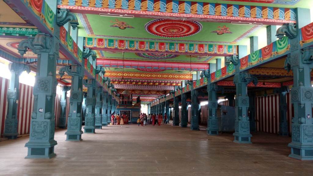 Thiruverkadu Temple Inside view
