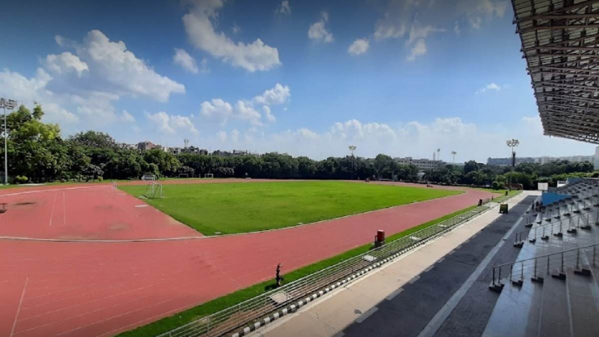 Thyagraj Stadium Delhi racing track 2