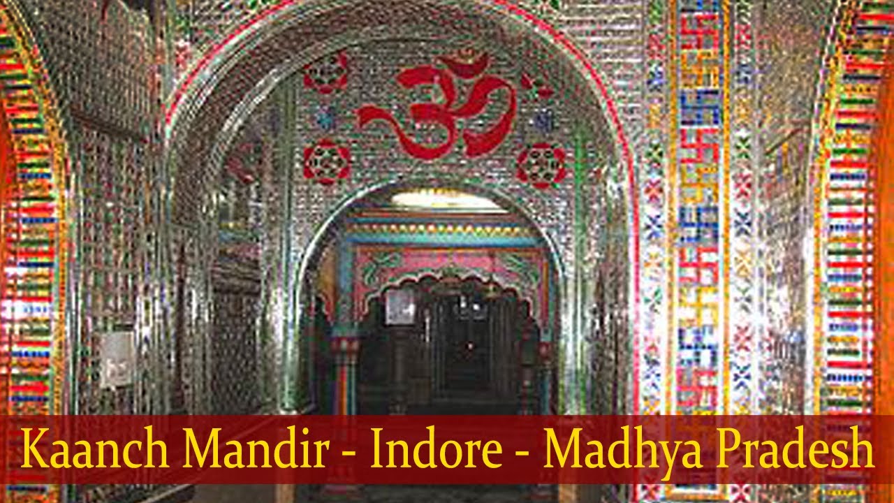 Kanch Mandir Indore Indoor view