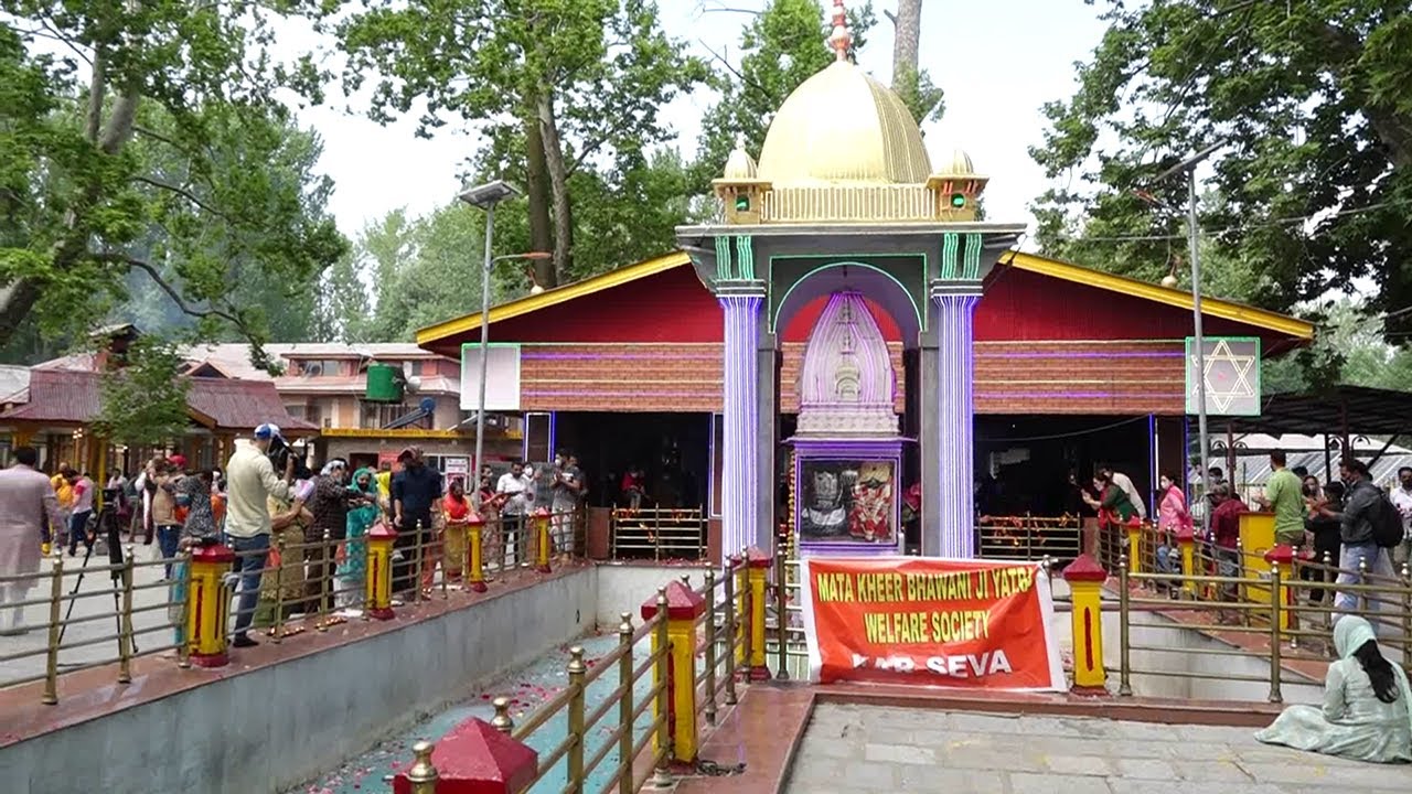 Kheer Bhavani Mata Temple campus