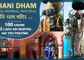 Shani Dham Mandir Delhi IDOL