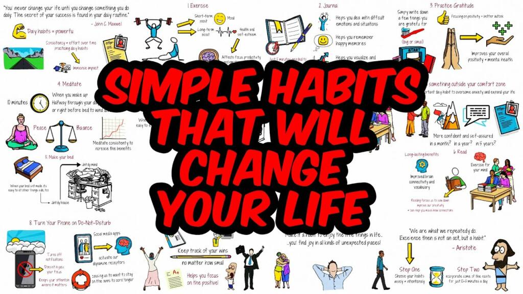Habits to change your life
