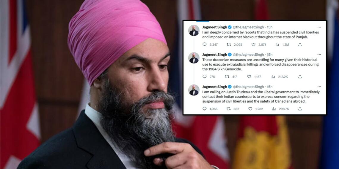 Oh!! Shut up Jagmeet Singh