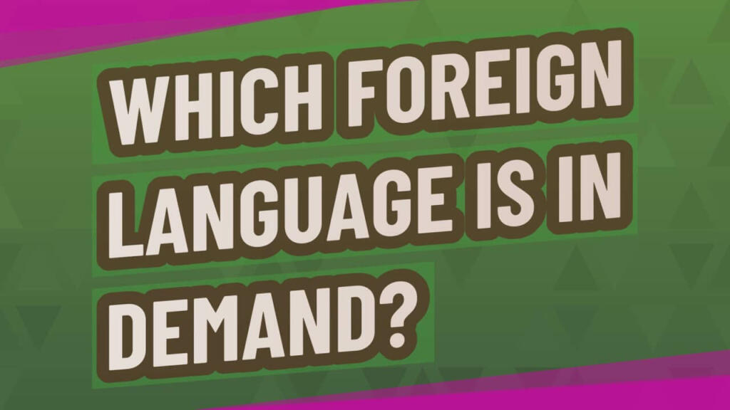 9 In-Demand Foreign Languages thumbnail
