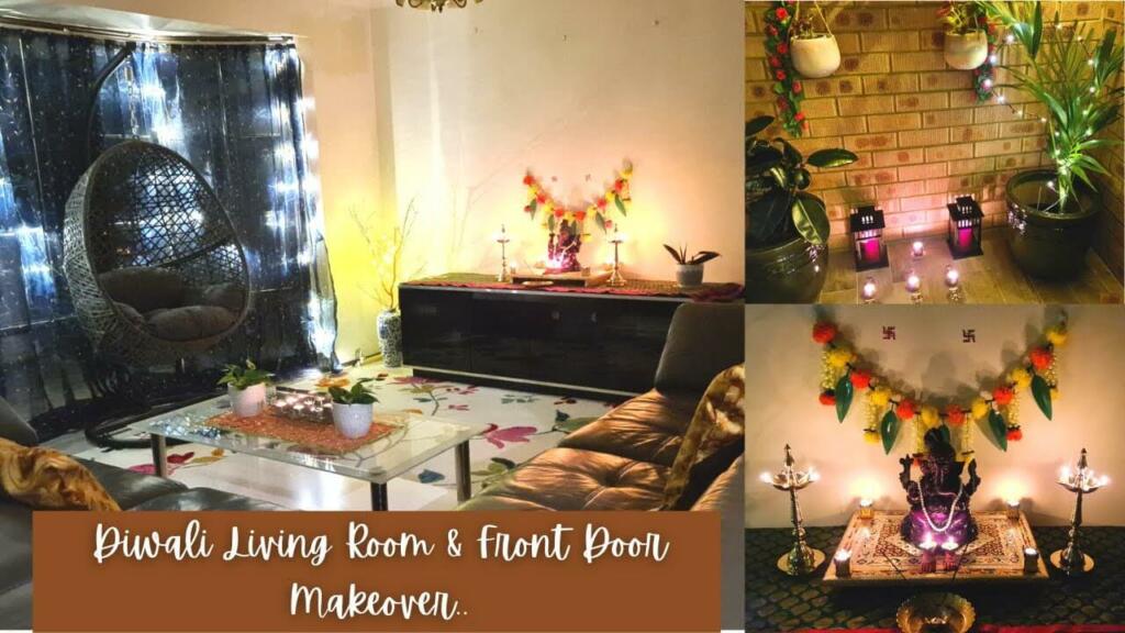 Diwali decoration ideas for living room