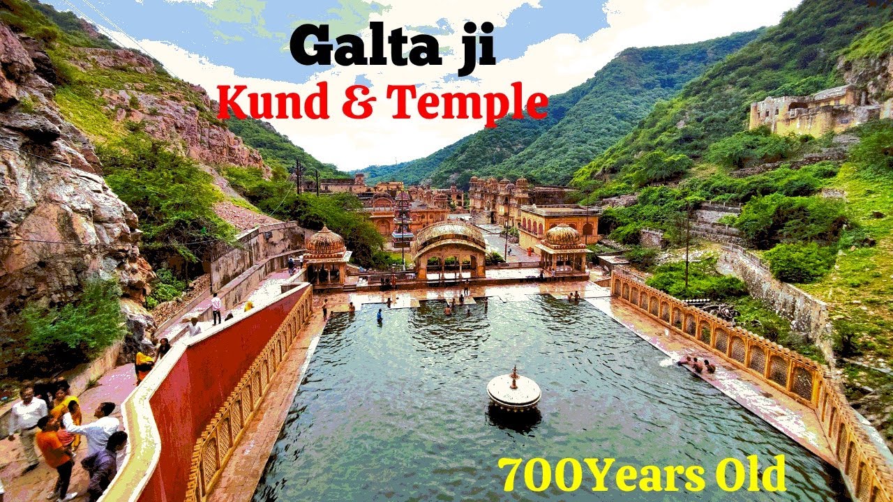 Jaipur Galta Ji Temple hills 