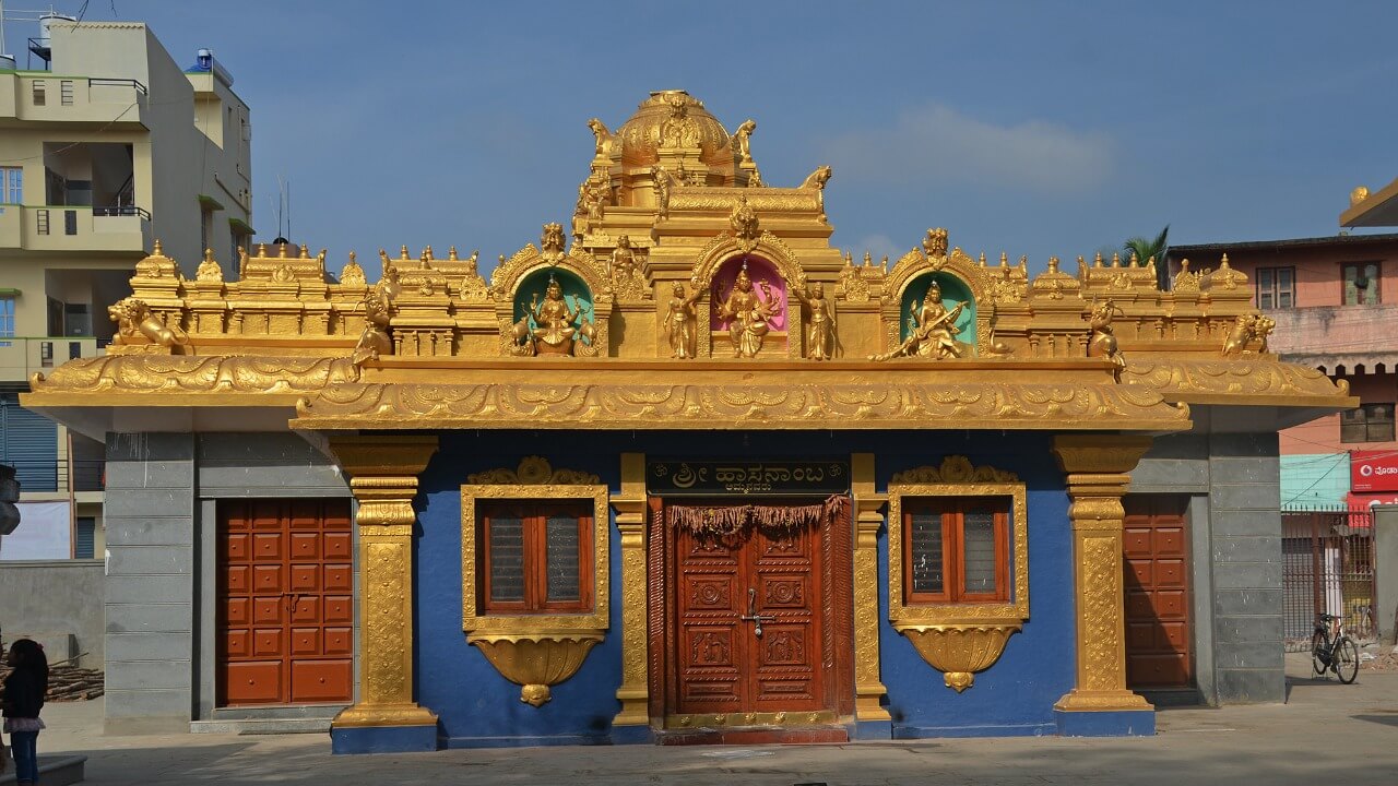 Karnataka Hasanamba Temple complex
