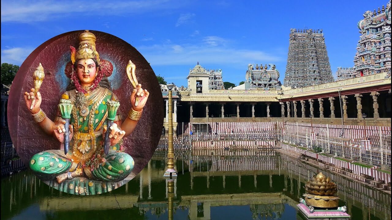 Madurai Meenakshi Temple POND