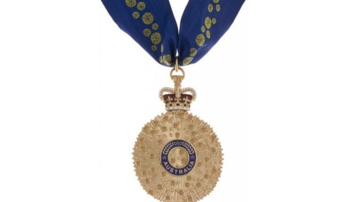 The Order of Australia Award close up image 