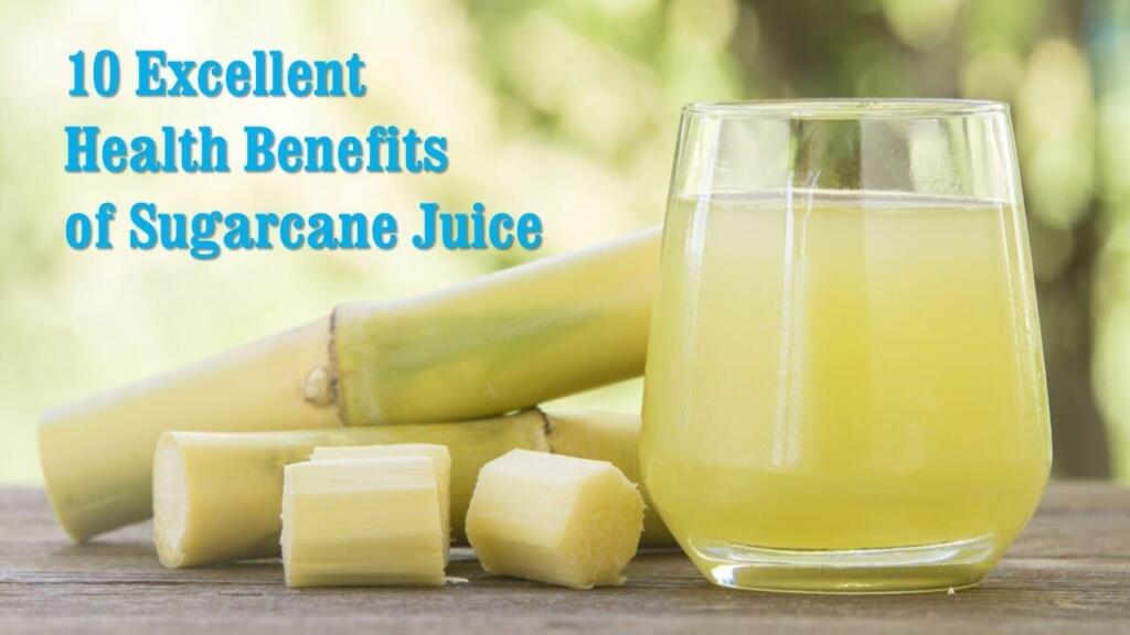 10 Health benefits of drinking sugarcane juice poster