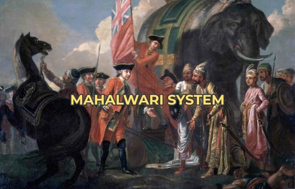 Mahalwari system poster
