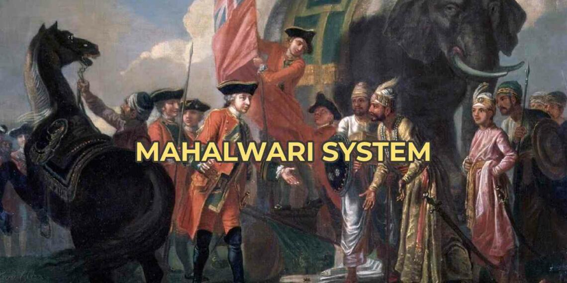 Mahalwari System A Land Revenue System from Colonial India