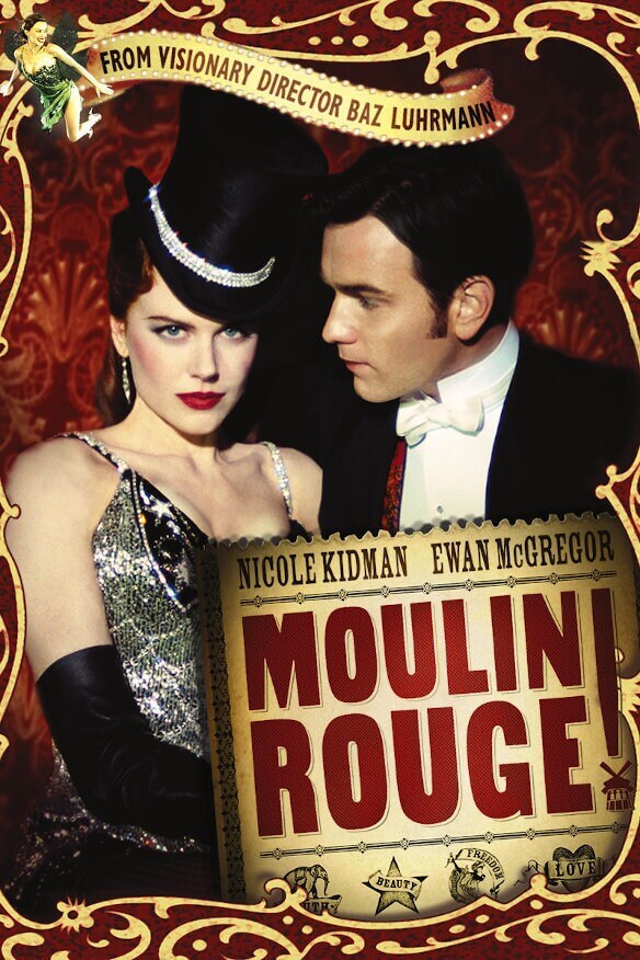 “Moulin Rouge!” (2001) poster