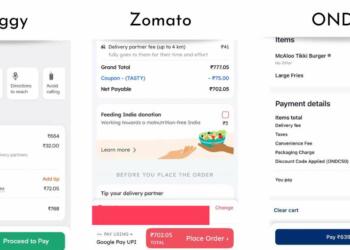 ONDC food delivery poster