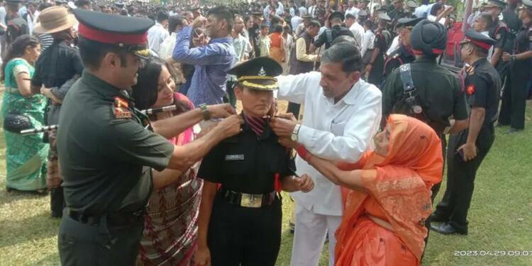 Rekha singh lieutenant Indian army