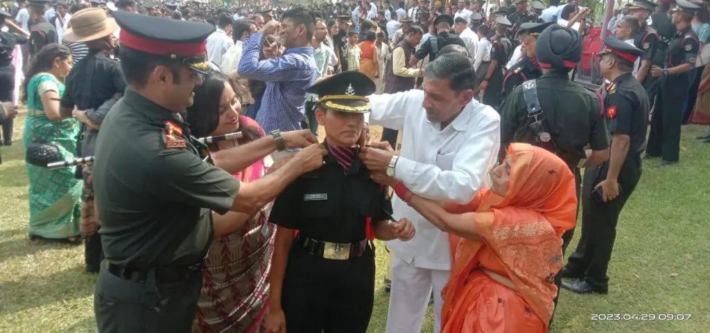 Rekha singh lieutenant Indian army