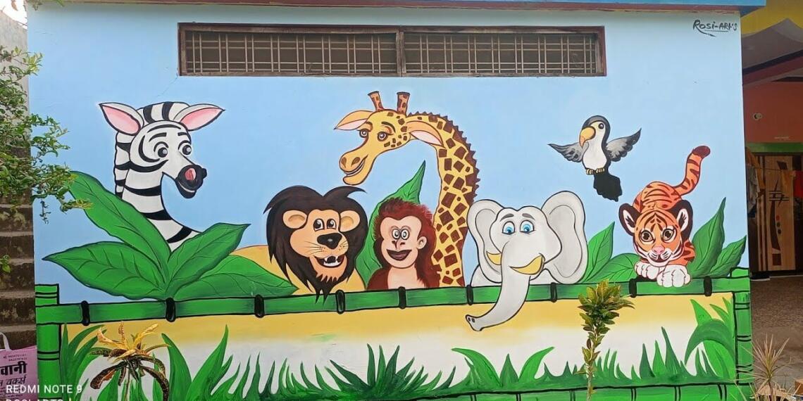 Artistic Inspiration 10 School Front Wall Painting Ideas