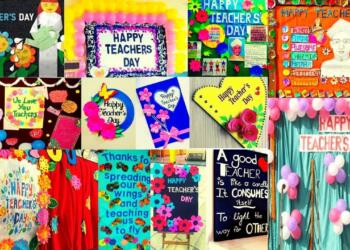 Teachers day decoration ideas
