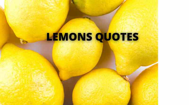 Lemons quotes and captions