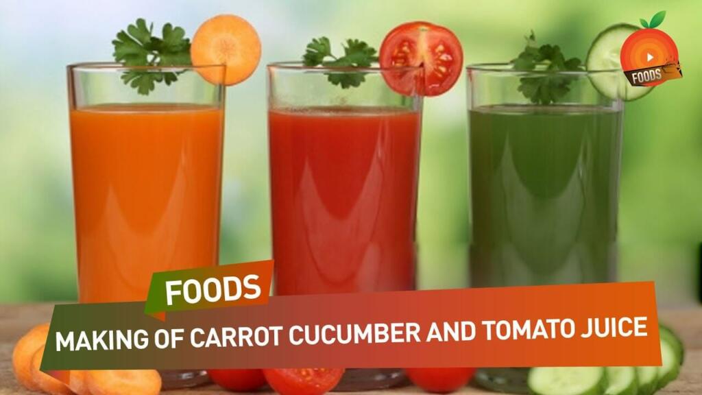 Health Benefits of Tomato and Cucumber Juice