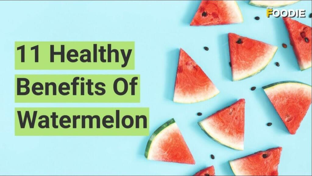 Health Benefits of Watermelon Juice