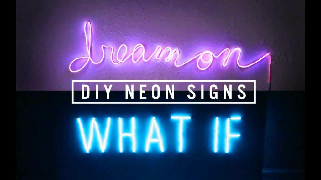 Neon sign quotes