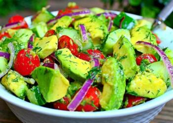 10 Health Benefits of Eating Avocado Cucumber Salad