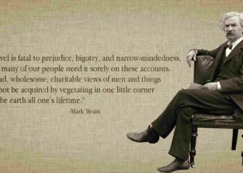 Mark Twain Travel Quote