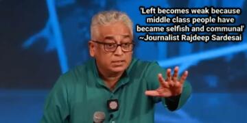 Rajdeep’s vitriol for middle class is only making BJP’s job easier