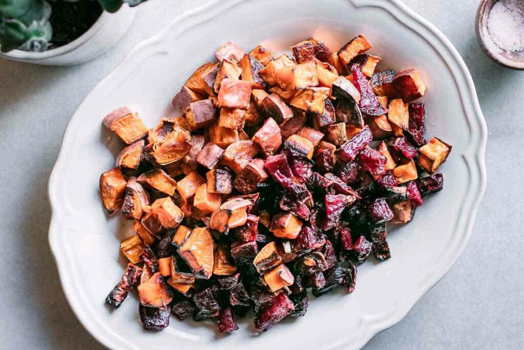 Sweet Potato and Beetroot Salad