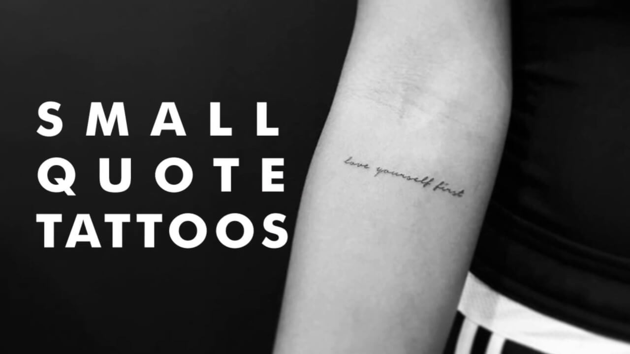 30 cute quote tattoo design ideas | Tattoo quotes, Travel tattoo, Tattoo  designs