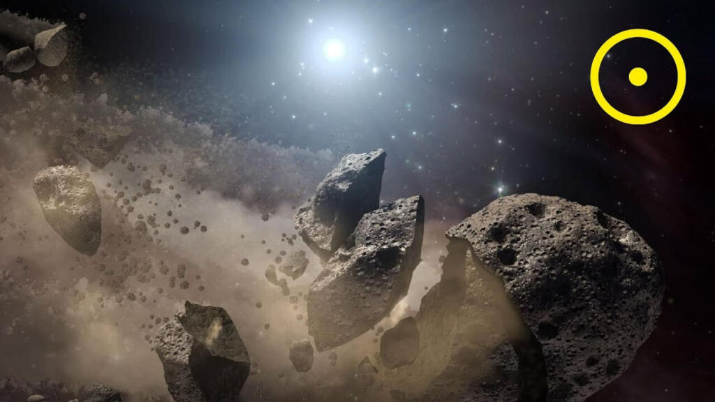 Asteroids Are Found Between the Orbits Of