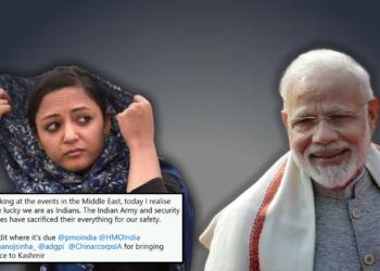 Shehla Rashid thanks PM Modi for bringing peace to Kashmir