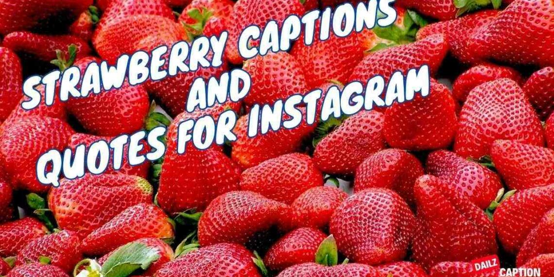 50 Strawberry Quotes and Captions Savoring Strawberry Wisdom