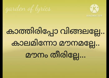 Anuraga Vilochananayi lyrics