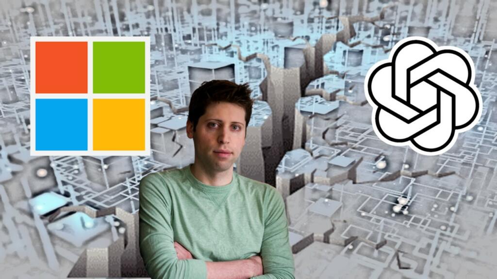 OpenAI ChatGPT Sam Altman Microsoft Satya Nadella AI Technology Emmett Shear