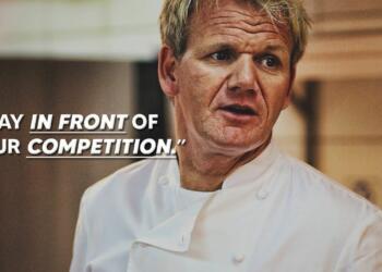 Quotes by Chef Gordon Ramsay.
