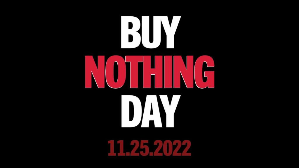 Buy Nothing Day Quotes