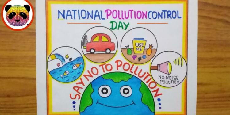 National pollution control day drawing - YouTube