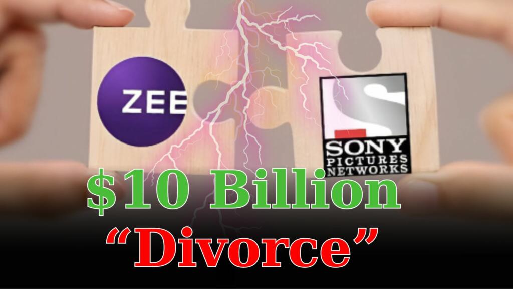 Zee, Sony, Merger, Termination, Financial ramification, Stocks, Entertainment, media