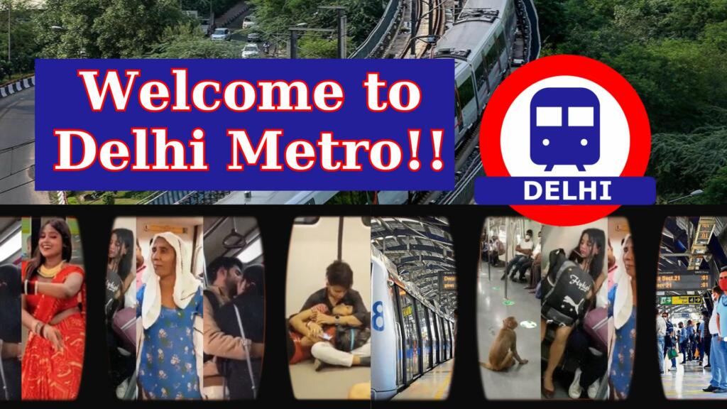 Delhi metro, Public Transport, Unacceptable behavior, Law, Delhi-NCR, incidents, viral video