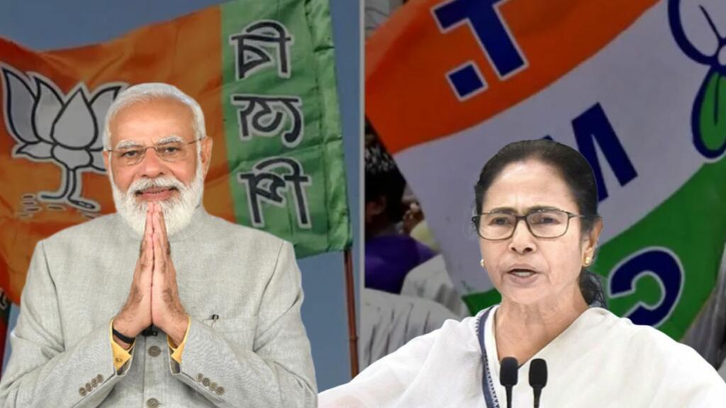 PM Modi, Mamata Banerjee, BJP, TMC, Survey, West bengal