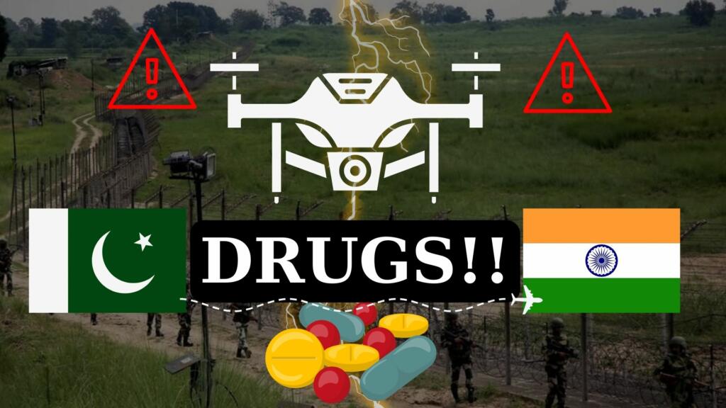India, Border, Security, Drone, Drugs, Pakistan, Smuggling