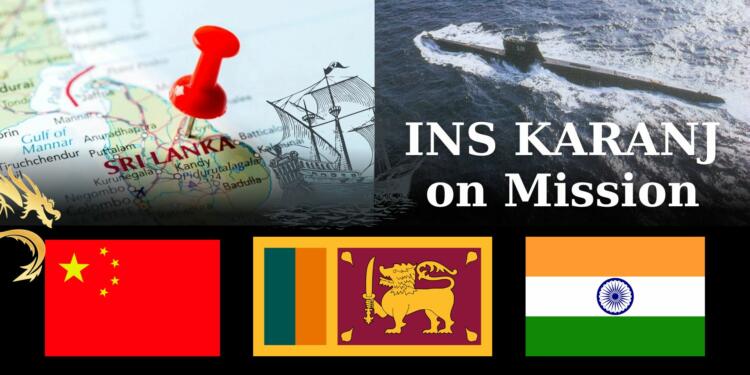 Maritime, India, IN Karanj, Sri Lanka, China, Indian Ocean