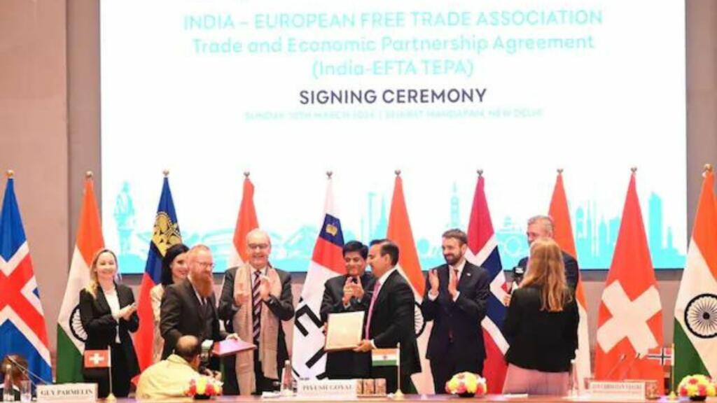 India, Europe, Free Trade Agreement, EFTA, Global Trade, Investment Opportunities, Market Access