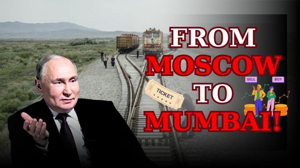 Russia, Moscow, Mumbai, India, Trade Route, Railway project