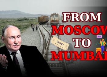 Russia, Moscow, Mumbai, India, Trade Route, Railway project