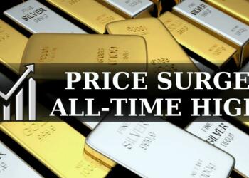 Gold and silver prices soar to record highs, reflecting global economic uncertainty and heightened geopolitical tensions.