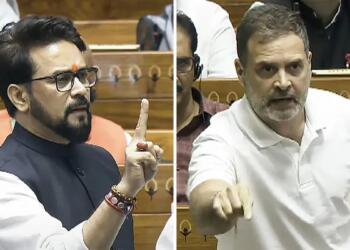 Anurag Thakur, Rahul Gandhi, Akhilesh AYdav, Lok Sabha